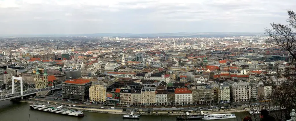 Pest Panorama-view from Gelért hill