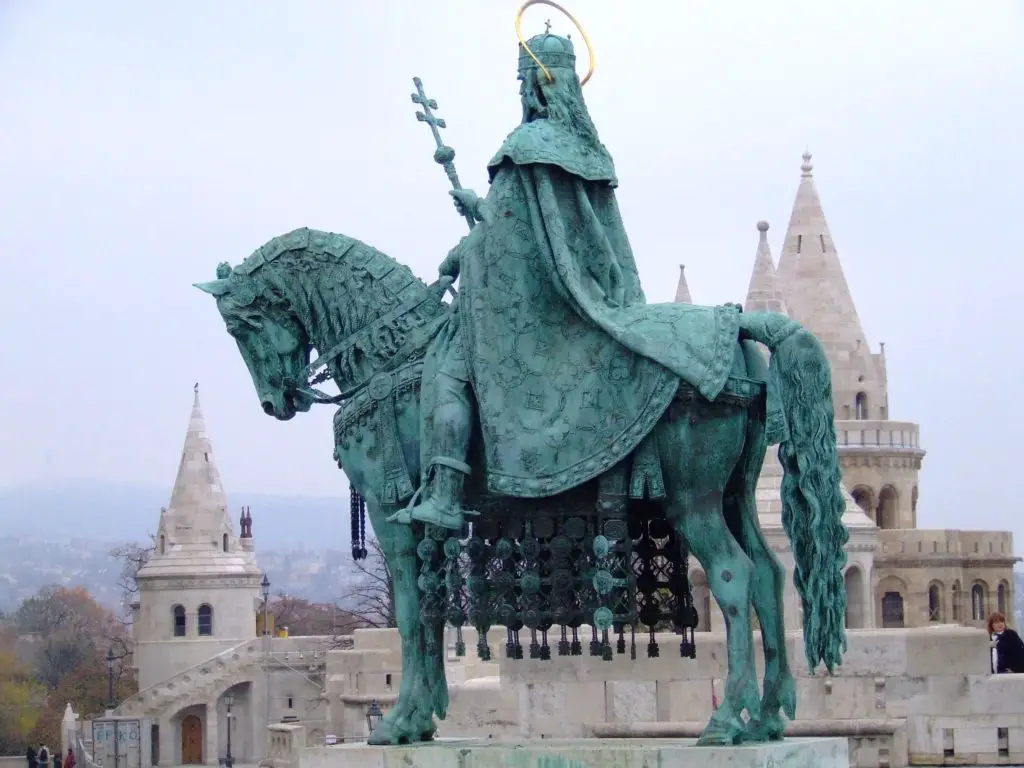 Statue of King Saint Stephen I, Fisherman's Bastion, Budapest