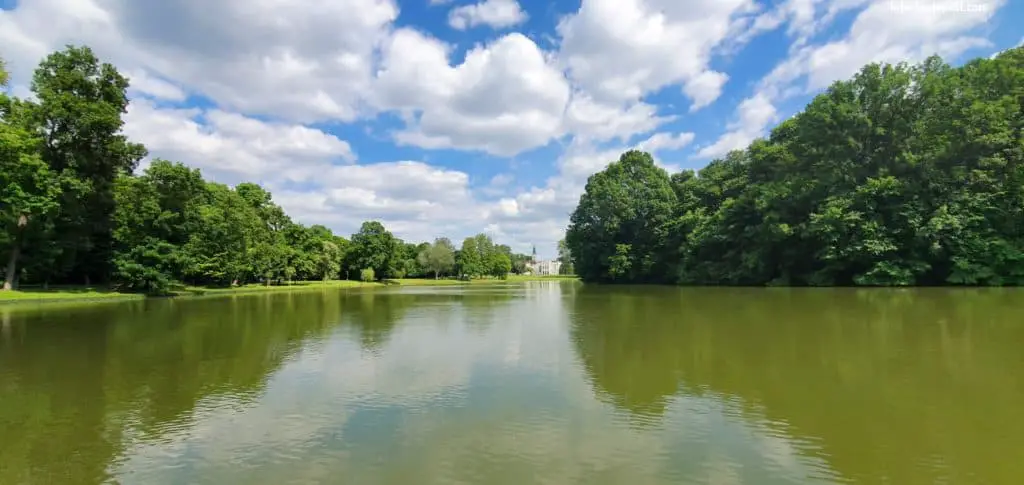 beautiful brunszvik castle park