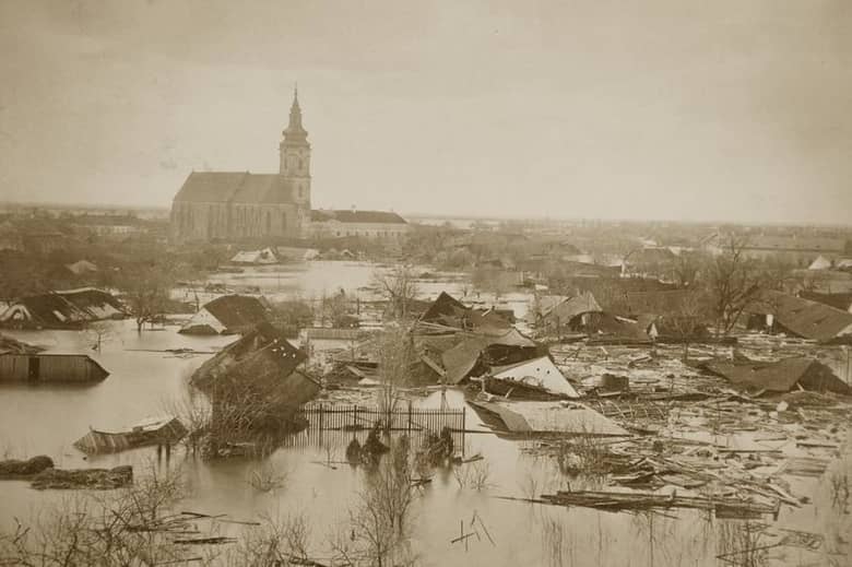 Tisza flooding in 1879