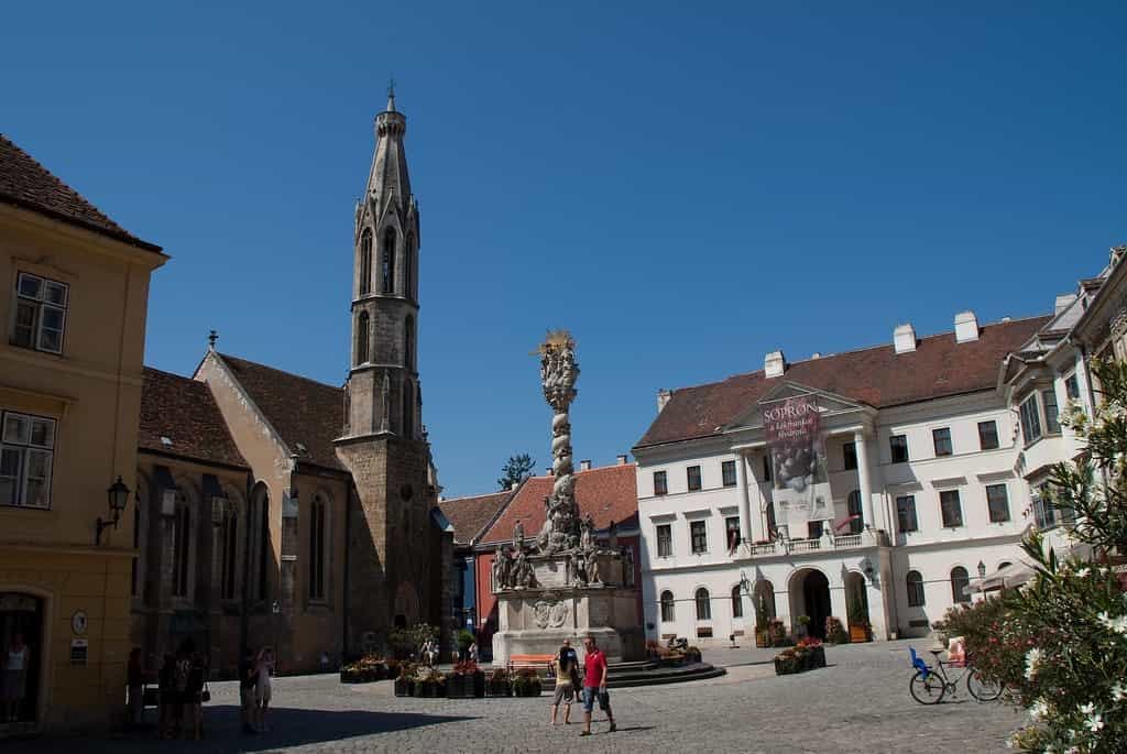 Goat Chruch and the main square