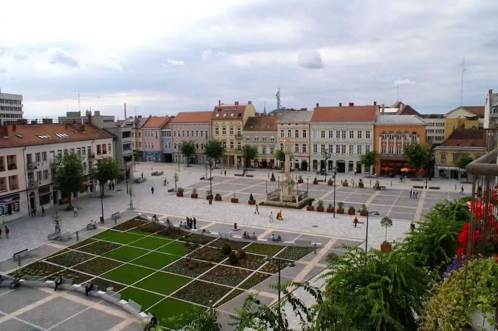 Szombathely's Main Square