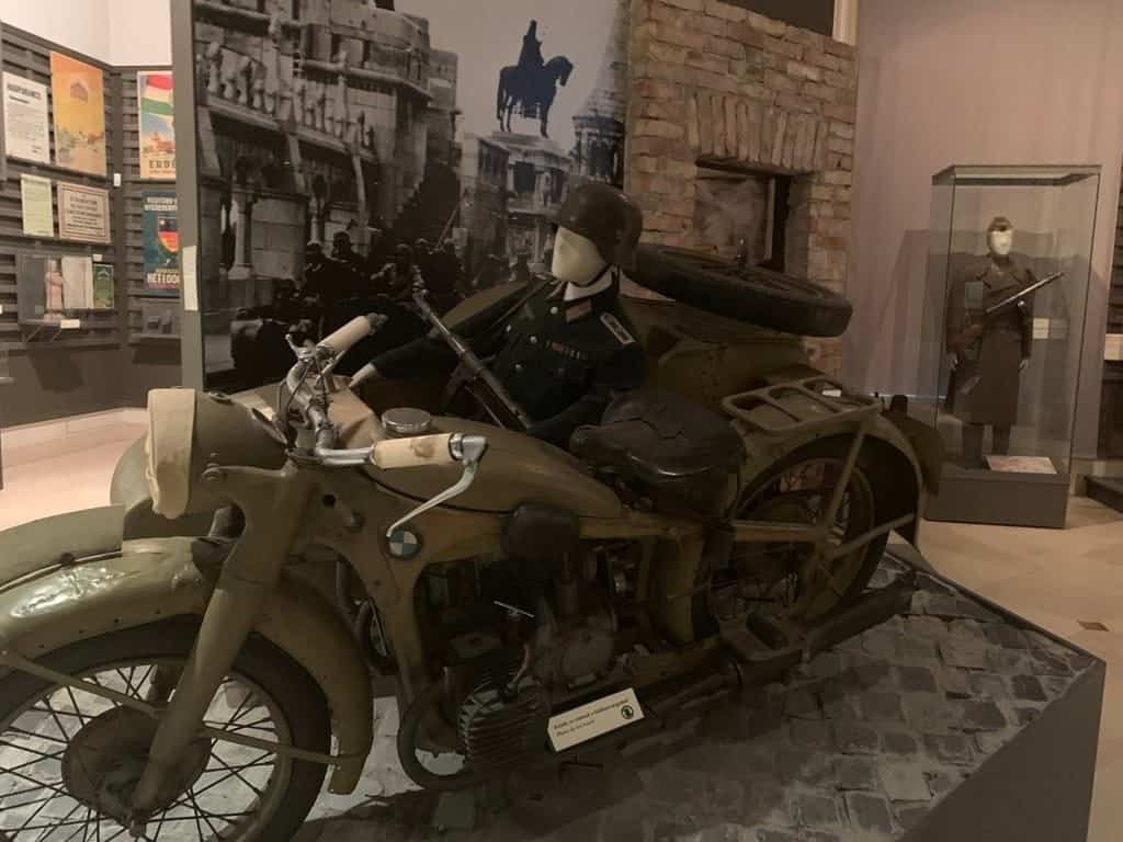 German occupation - BMW motorcycle