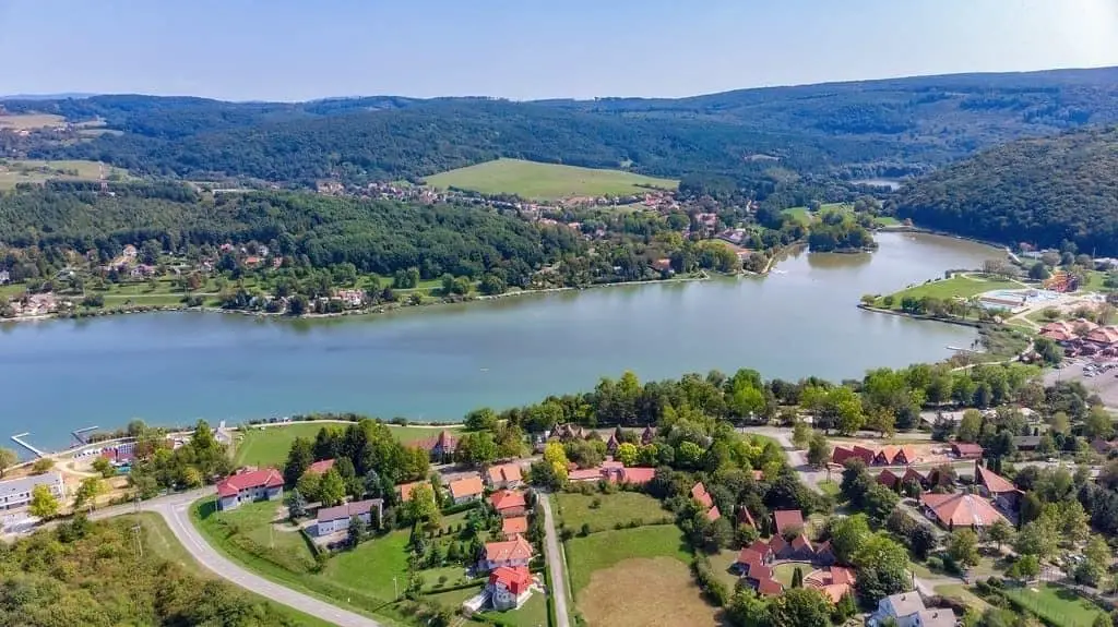 Lake Orfű and its surroundings