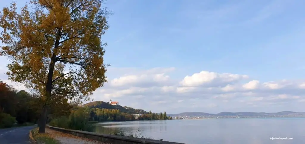 Tihany Abbey and the Lake Balaton