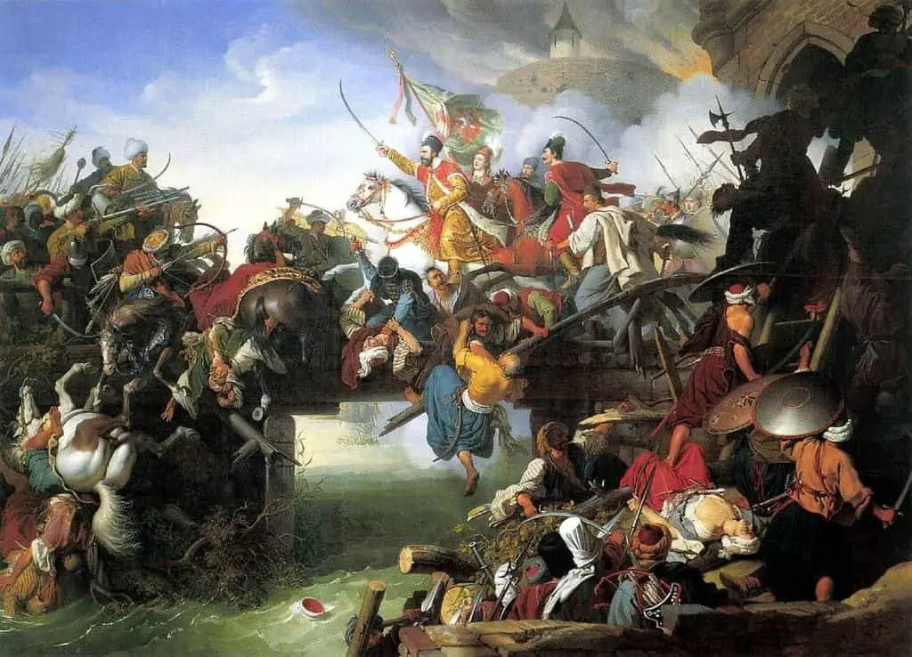 Zrinyi and his soldiers died as heroes in the battle