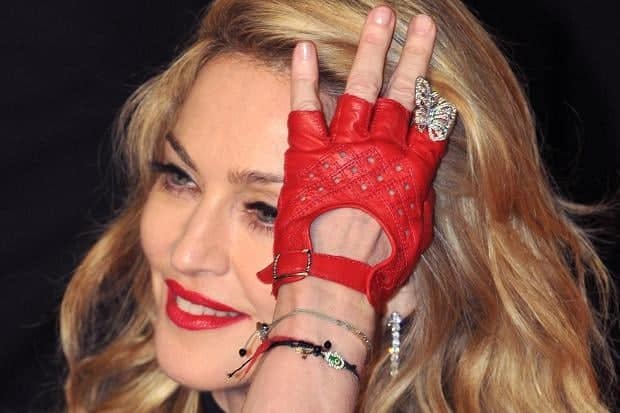 Madonna's gloves from Pécs
