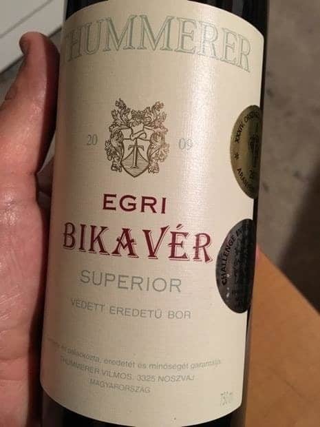 Thummerer winery - Egri Bikavér