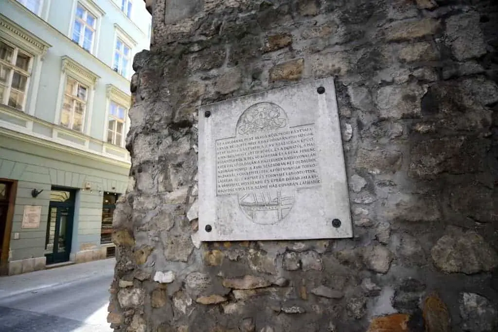 Medieval city walls of Pest