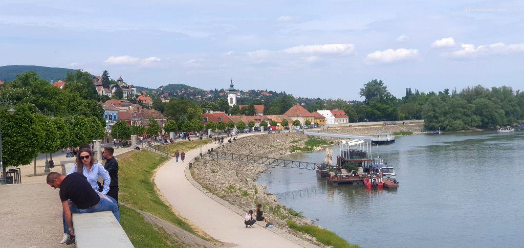 Szentendre Promenade- Danube Promenade - 2020 spring