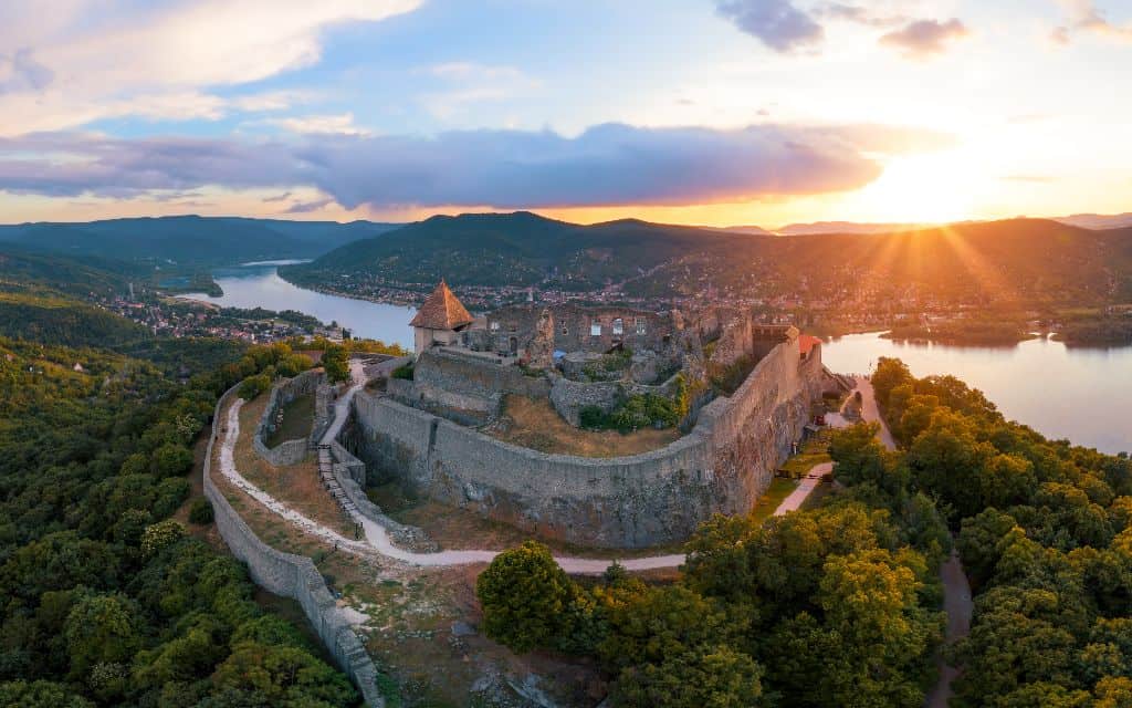 The Citadel In Visegr d The Most Interesting Sight Of The Danube Bend