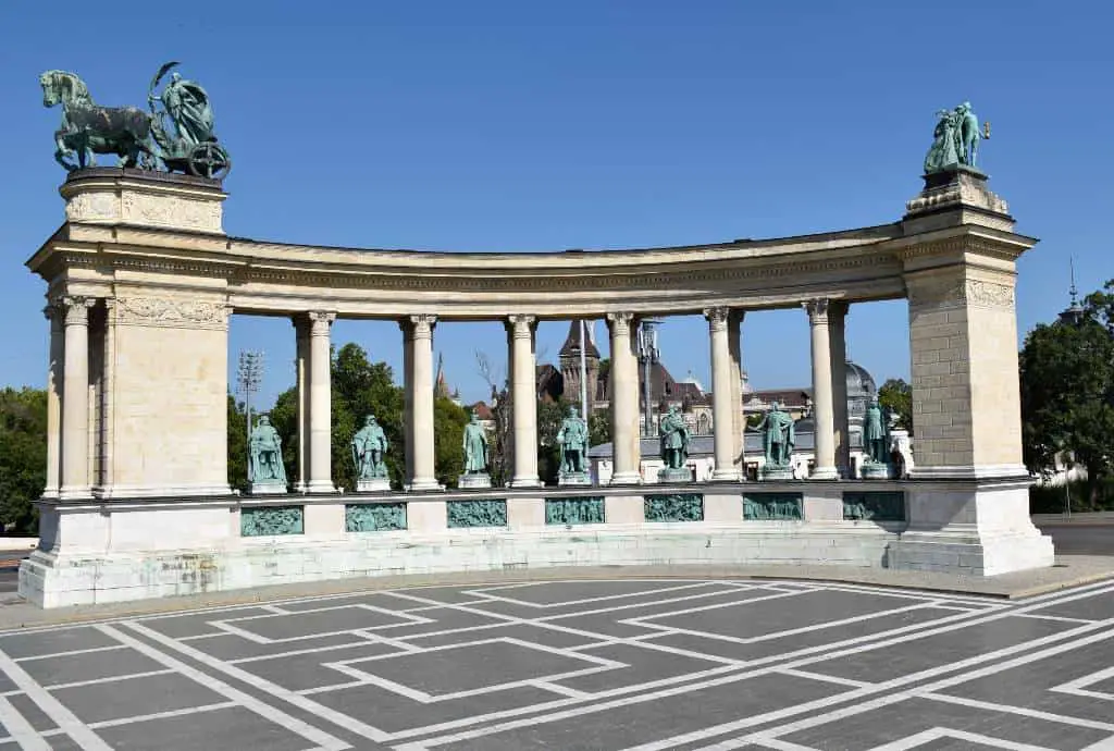 Budapest-Heroes' Square 2020